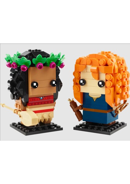 Brickheadz 40621 Moana ile Merida