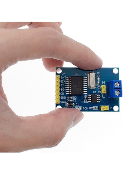 MCP2515 Can Ağ Haberleşme Modülü Can Network Transceiver Klemens Araba Otomasyon Kontrol Sis.