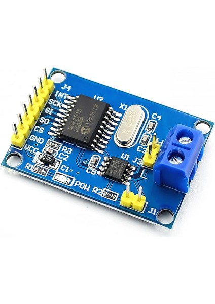 MCP2515 Can Ağ Haberleşme Modülü Can Network Transceiver Klemens Araba Otomasyon Kontrol Sis.