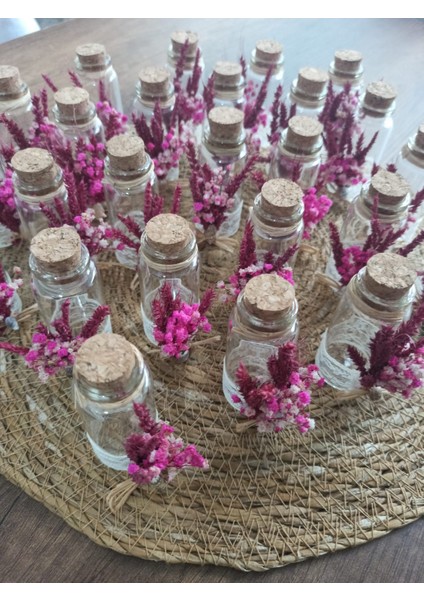 Hediyelik Kolanya ,kahve,sabun Şeker Şişesi Söz -Kına-Düğün Hediyelik Pembe 25 Adet