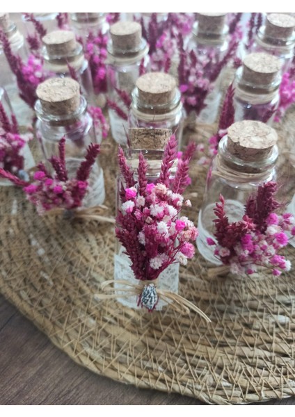 Hediyelik Kolanya ,kahve,sabun Şeker Şişesi Söz -Kına-Düğün Hediyelik Pembe 25 Adet modelleri