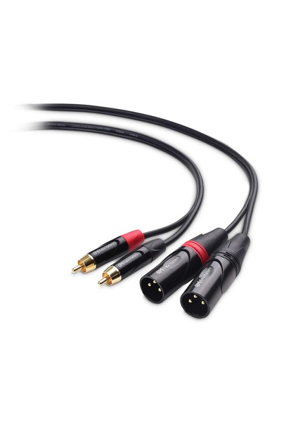 2x-Rca-2x-Xlr Erkek