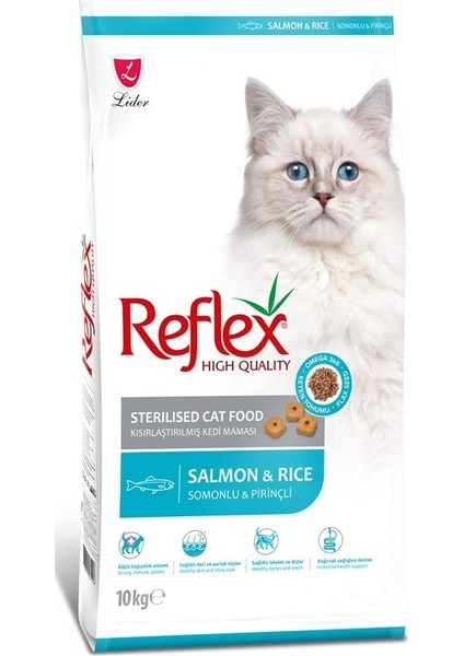 Sterilised Balıklı 10 kg Kısırlaştırılmış Yetişkin Kuru Kedi Maması