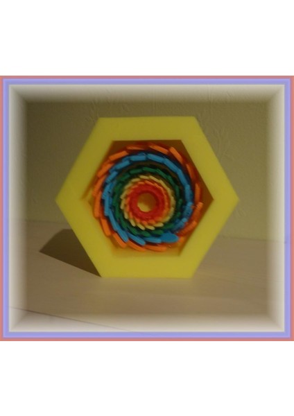 Spiral Çiçek Yaprakları Plastik Aparat modelleri