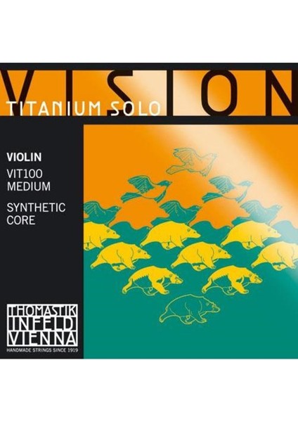Vision Titanium Solo Vıt 100 Keman Teli