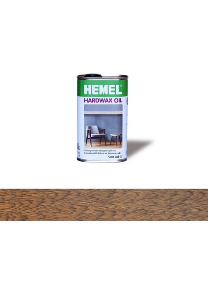 18823 Hardwax Oil 0.5lt Bakım ve Koruma Yağı Chocolate