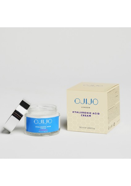 Yoğun Nemlendirici ve Yaşlanma Karşıtı Etkili Onarıcı Hyaluronik Asit Krem 50 ml