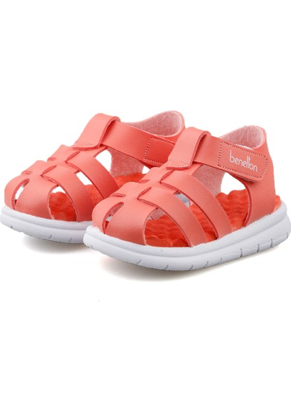 Benetton Bn 1246 Somon Bebek Sandaleti BN-1246-SOMON Pembe modelleri