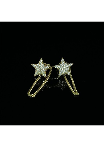 Berk Mücevherat Star Earrings