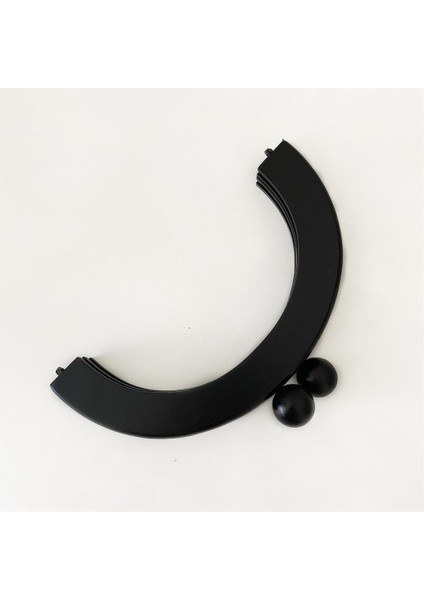 Çanta Bursu Ahşap Oval Boncuklu Siyah 20 cm fiyatları