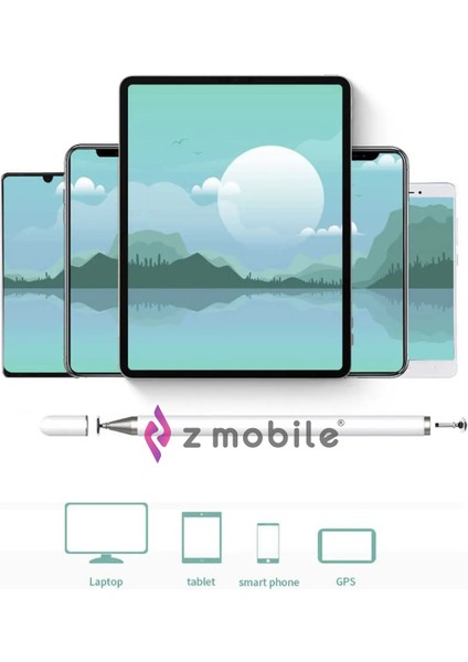 Huawei Matepad Tablet Kalemi Stylus Kalem Özel Tasarım ve Çizim Kalemi Yedek Uçlu Model