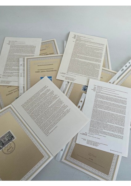 Almanya 1980LER Posta Pulu Ilk Gün Kartı Lotu 235 Adet fiyatları