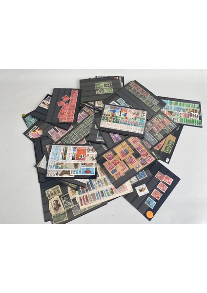 Yabancı Posta Pulu Lotu 1270 Adet B005