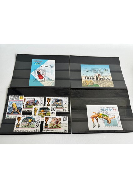 Olimpiyat ve Spor Temalı Posta Pulu Lotu 240 Adet B001 fiyatları