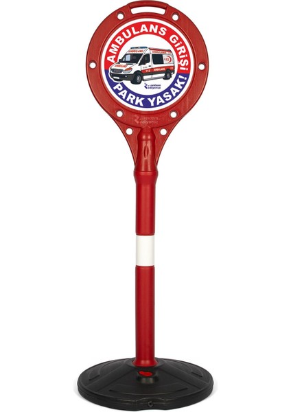 Ambulans Girişi Park Yasaktır Yönlendirme ve Uyarı Dubası 1 Adet