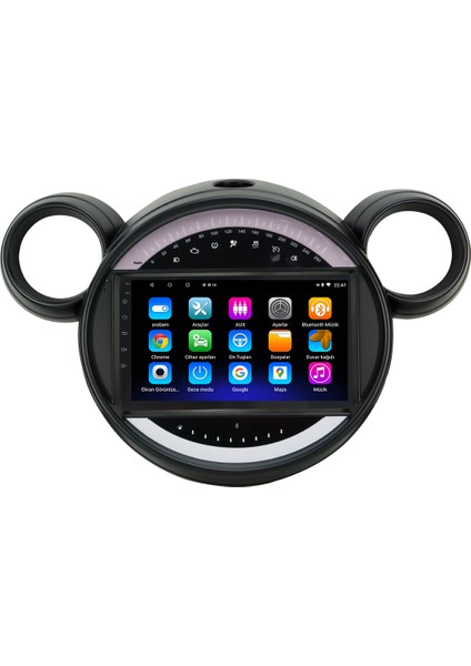 Mini Cooper Android 12 Kablosuz Carplay Navigasyon Multimedya Ekran Teyp - MY-0609W