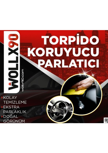 WOLLX90 Torpido Koruyucu & Parlatıcı Sprey 1000 ml