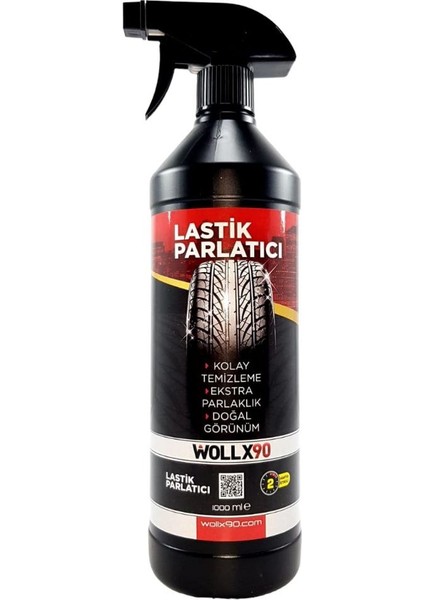 WOLLX90 Lastik Bakım Ürünü Parlatıcı Temizleyici 1000 ml