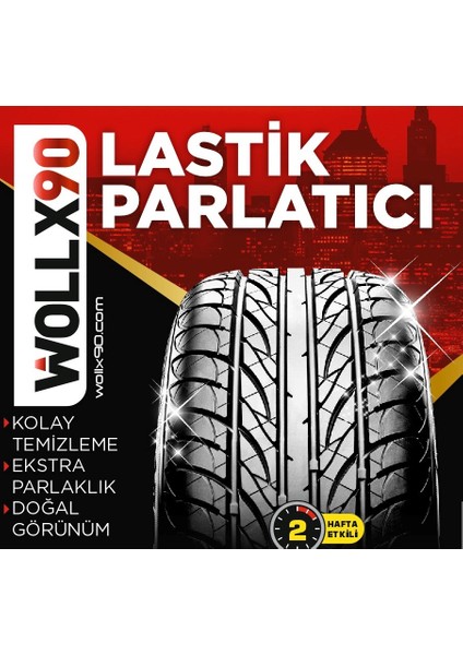 WOLLX90 Lastik Bakım Ürünü Parlatıcı Temizleyici 1000 ml