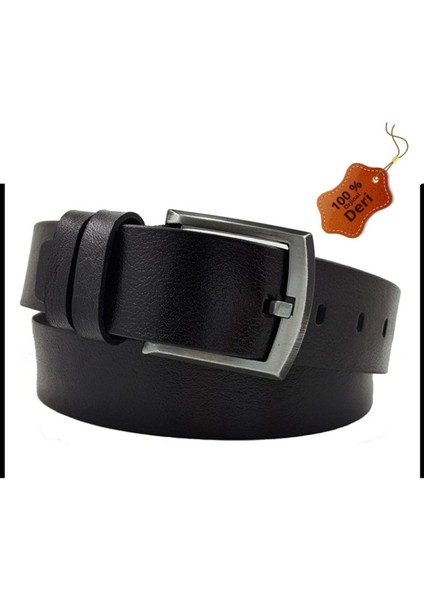 2 Adet 100 % Hakiki deri Siyah ve lacivert Erkek Kot Kemer 4,5 cm modelleri
