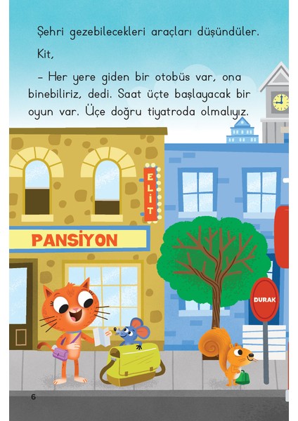 Kit ve Kubo Şehirde Bir Gün