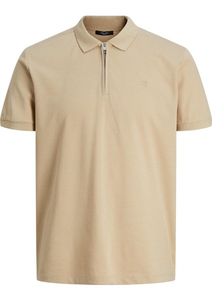 Jack & Jones Jprblascott Zip Ss Polo Sn Erkek T-Shirt