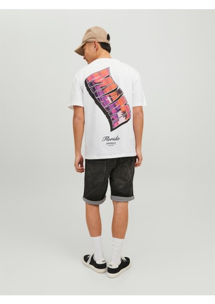 Jack & Jones Jorgreetings Tee Ss Crew Neck Tg Erkek T-Shirt