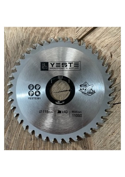 115MM Elmas Testere Ahşap Sunta Mdf Kesici Avuç Taşlamalar Için