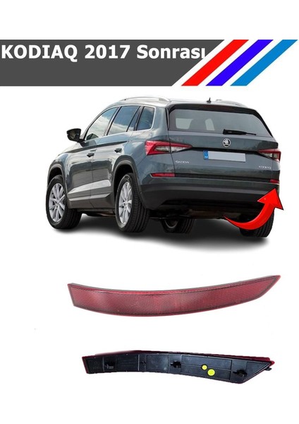 - Skoda Kodiaq Arka Tampon Reflektörü Sağ Taraf 2017 Sonrası 565945106 fiyatları