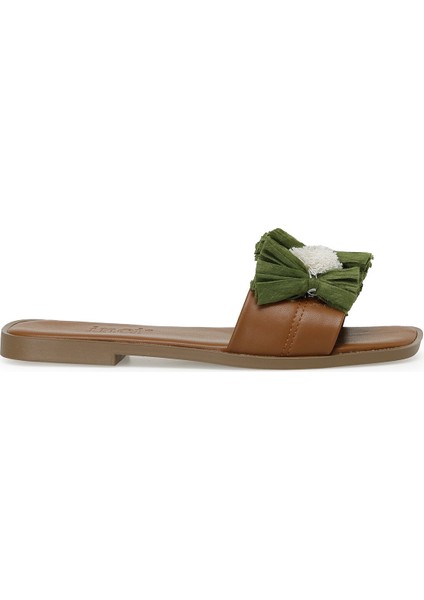 Incı Freyes 3fx Yeşil Kadın Düz Terlik