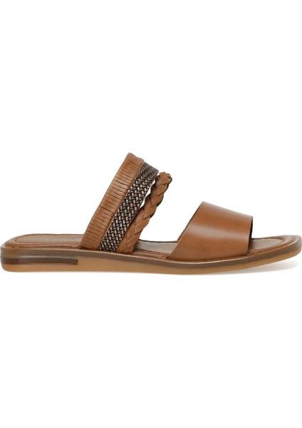 Incı Samay 3fx Taba Kadın Düz Terlik