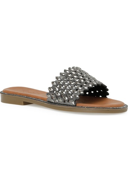 Incı Tokıo 3fx Antrasit Kadın Düz Terlik fiyatları