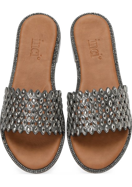 Incı Tokıo 3fx Antrasit Kadın Düz Terlik fırsatları