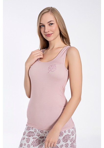 840.403 Kadın Yazlık Geniş Askılı Şortlu Pijama Takım