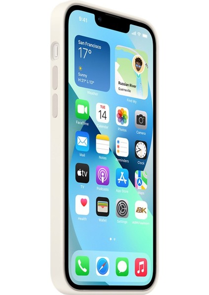 iPhone 13 Silikon Kılıf Lansman Logolu Kılıf