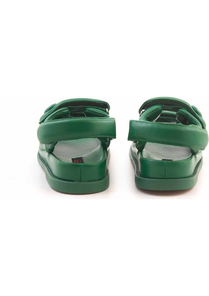 Deri Kadın Sandalet 097-70 fırsatları