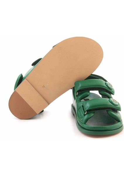 Deri Kadın Sandalet 097-70 indirimleri