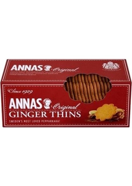 Ginger Thins Zencefilli 150 gr