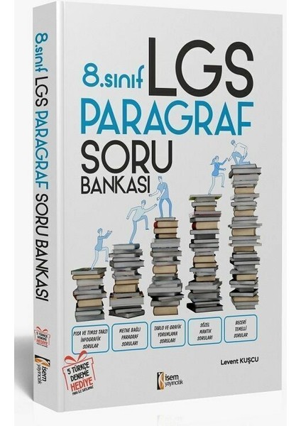 8. Sınıf LGS Paragraf Soru Bankası + 5 Deneme