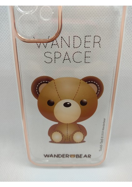 Iphone 11 Wander Bear Tasarım Telefon Boyun Askılı Set Kılıf