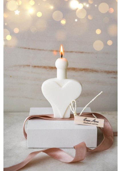 Kalpli Parfüm Şilesinden Doğal Soya Wax Mum modelleri