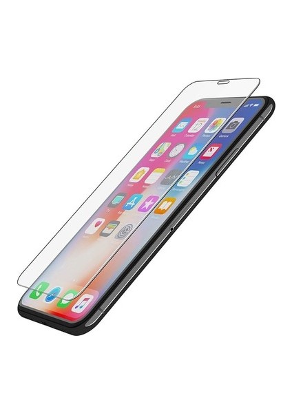 Apple Iphone 11 Ekran Koruyucu 9h Temperli Cam Sert Şeffaf- Apple Iphone 11 Şeffaf Kılıf