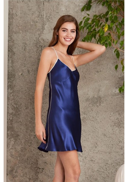 Saten 4lü Gecelik Sabahlık Şort Seti Laci 7200 modelleri