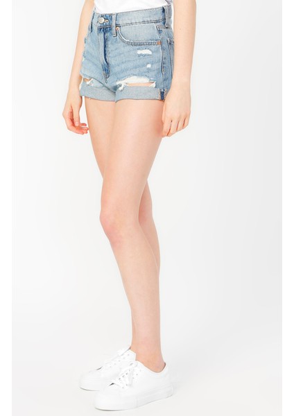 Indigo Kadın Denim Şort modelleri