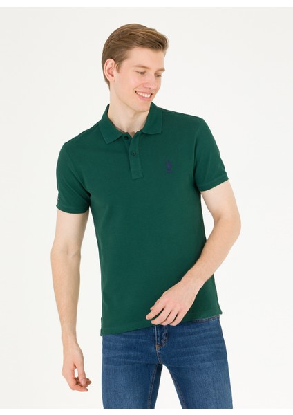 Polo T-Shirt - Koyu Yeşil fiyatları