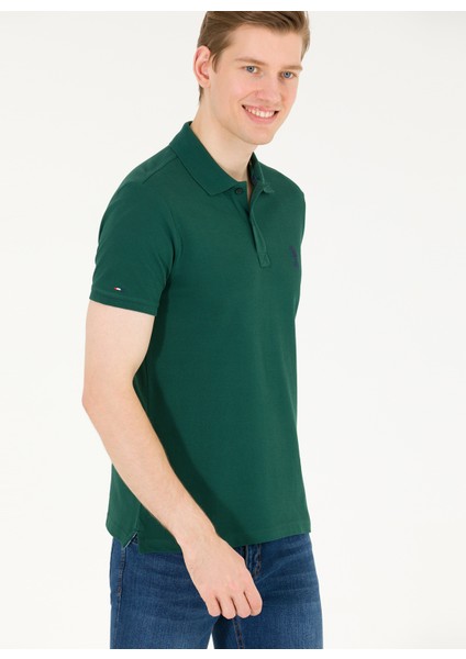 Polo T-Shirt - Koyu Yeşil modelleri