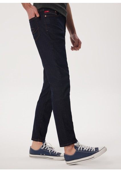 Yüksek Bel Slim Fit Erkek Denim Pantolon 232 Lcm 121074 Jack Sarajevo Rınsed