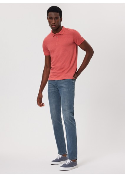 Normal Bel Straight Erkek Denim Pantolon 232 Lcm 121013 Harry Rancho Irıs