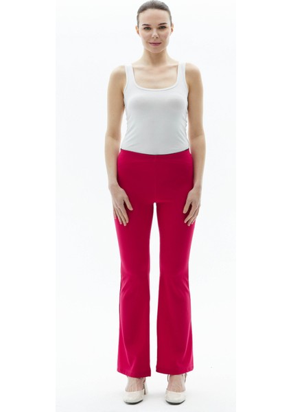 Normal Bel Standart Fuşya Kadın Pantolon 23YSL5030 modelleri