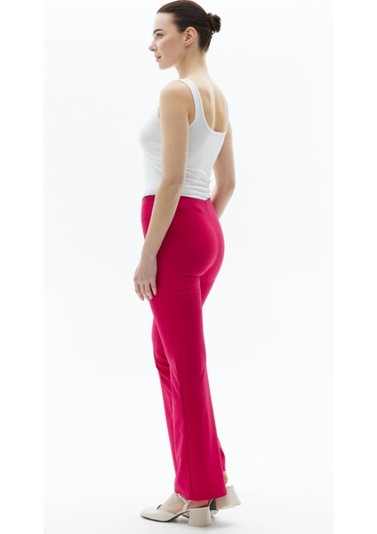 Normal Bel Standart Fuşya Kadın Pantolon 23YSL5030 fırsatları